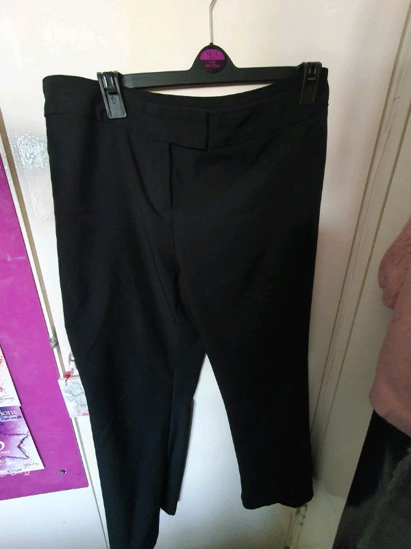 black work trousers asda